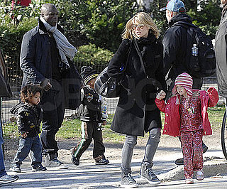 Photo of Heidi Klum and Seal With Leni, Henry, and Johan in Central Park on Easter