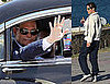 Johnny Depp On the Set of the Rum Diary