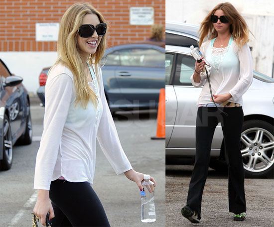 Whitney Hits The Gym