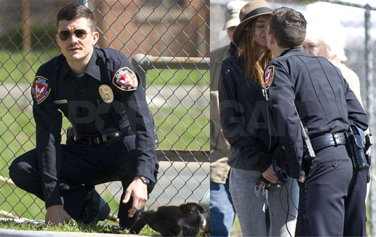Orlando and Miranda on the Set of Main Street
