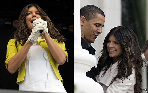 Photos of Fergie Performing at the White House's Easter Egg Roll With President Obama