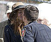 Photo of Orlando Bloom and Miranda Kerr Kissing on the North Carolina Set of Main Street