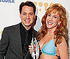 Photo of T.R. Knight and Kathy Griffin at the GLAAD Awards in LA