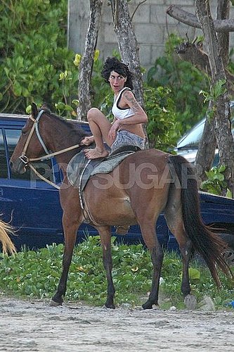 Photos of Amy Winehouse in a Bikini on St. Lucia
