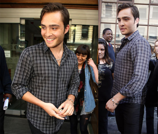 Ed Westwick in London