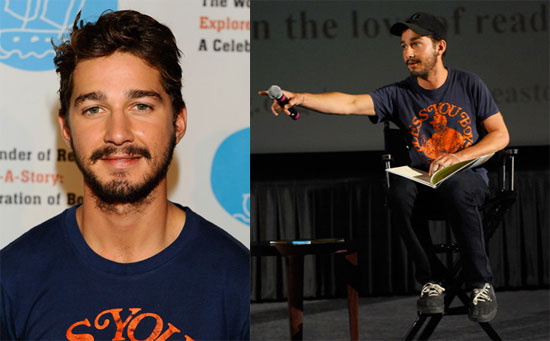 Shia Reads to the Kids