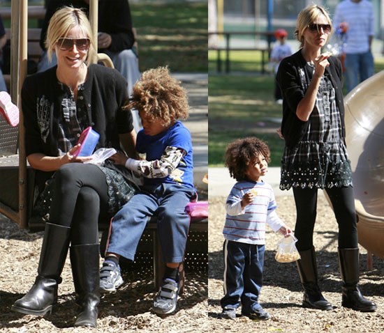 Heidi Klum and Kids