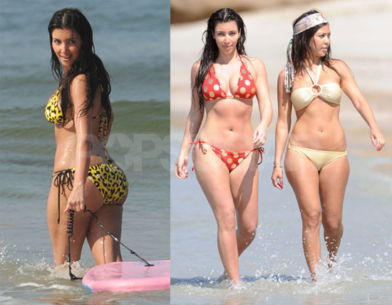 Kim Kardashian Bikini Photos