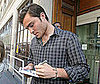 Photo of Ed Westwick Signing Autographs in London