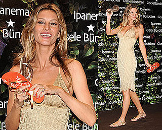 Photos of Gisele Bundchen Presenting the "Ipanema-Gisele Bundchen" Footwear Collection