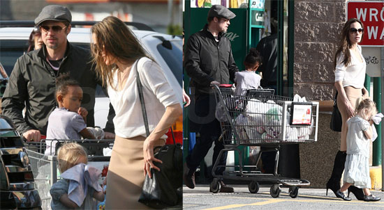 Brad and Angelina in NYC