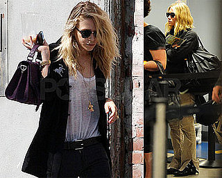 Photos of Ashley Olsen at LAX; Mary-Kate Olsen in NYC