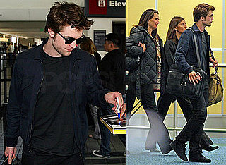Robert Pattinson Flies His Sexy to LA For the Weekend