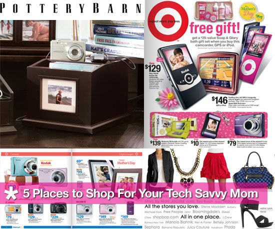 Places to Shop for Your Tech Savvy Mom Places to Shop for Your Tech Savvy Mom