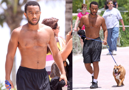 John Legend Shirtless