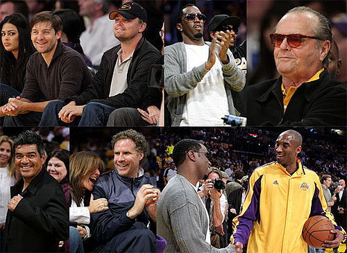 Photos of Tobey Maguire, Leonardo DiCaprio, Diddy, Will Ferrell, Kobe Bryant
