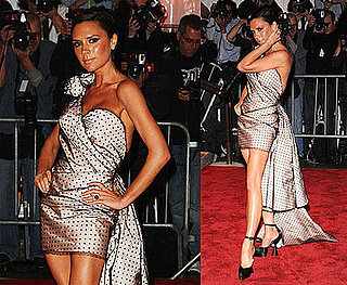 Victoria Beckham Puts Her Best Leg Forward in Polka Dots