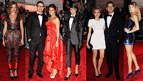 Photos Madonna, Kate Moss, Blake Lively, Jessica Alba, Jessica Biel at the 2009 Met Institute Costume Gala Red Carpet