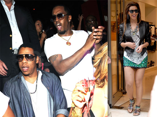 Jay and Diddy Party in Vegas