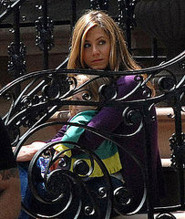 Photos of Jennifer Aniston with a Young Child on the NYC Set of The Baster