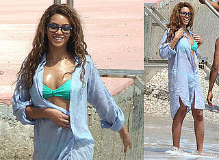 Photos of Beyonce Knowles in a Bikini in Monaco