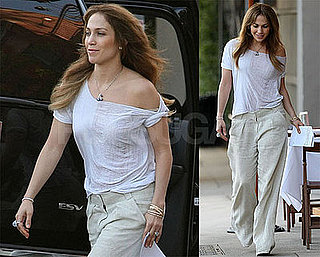 Photos of Jennifer Lopez on Set Of The Back-Up Plan