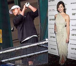 JT and Jessica Biel Doing Their Own Thing