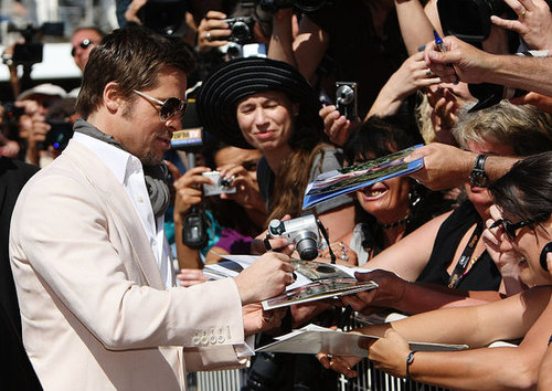 Brad Pitt at Cannes Film Festival Brad Pitt at Cannes Film Festival