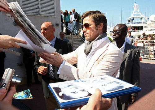 Brad Pitt at Cannes Film Festival Brad Pitt at Cannes Film Festival
