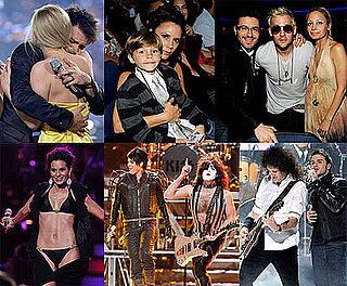 Photos of Nicole Richie, Kris Allen, Adam Lambert, Joel Madden, Victoria Beckham, at the Season 8 American Idol Finale
