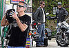 Photos of George Clooney and Rande Gerber Riding Motorcycles