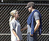 Photo Slide of Reese Witherspoon and Jake Gyllenhaal Playing Baseball