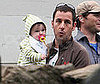 Slide Photo of Adam Sandler and Baby Sunny Sandler