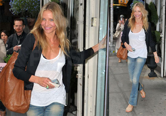 Cameron Diaz in NYC