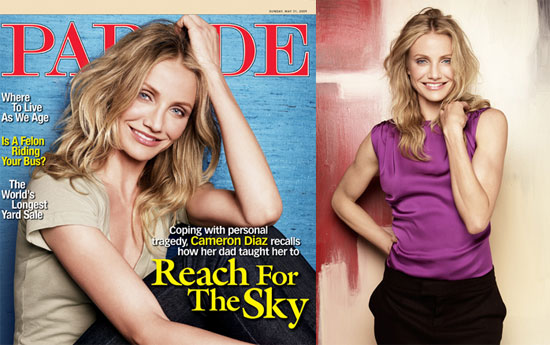 Cameron Diaz in Parade