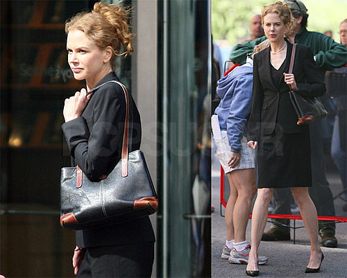 Photos of Nicole Kidman Filming Rabbit Hole, Denied Adoption Rumors