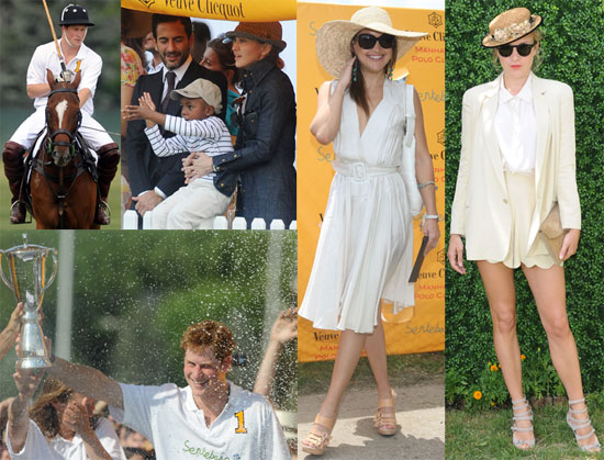 Prince Harry Plays Polo While Stars Watch