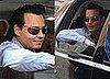 Johnny Depp on Set in Puerto Rico