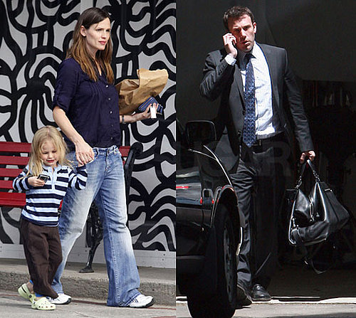 Photos of Jennifer Garner, Ben Affleck, Violet Affleck in Boston