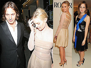Photos of Kate Bosworth, James Rousseau and Emma Watson at a Private Rodarte Dinner in London