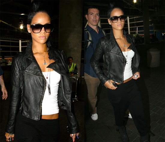 Rihanna in Black and White