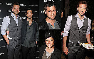 Photos of Bradley Cooper, Justin Bartha, Gerard Butler at a Screening of The Hangover in NYC