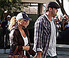 Photo Slide of Jessica Simpson and Tony Romo Heading to the Lakers Playoff Game