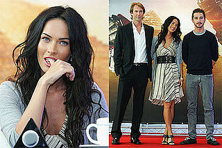 Photos of Shia LaBeouf and Megan Fox Promoting Transformers 2