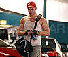 Photo Slide of Kellan Lutz Leaving a Workout
