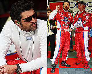 Photos of Patrick Dempsey at the Le Mans 24 Hour race at the Circuit des 24 Heures du Mans