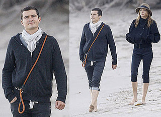Photos of Orlando Bloom and Miranda Kerr on The Beach