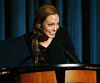 Photo Slide of Angelina Jolie at World Refugee Day at the National Geographic Society in Washington DC