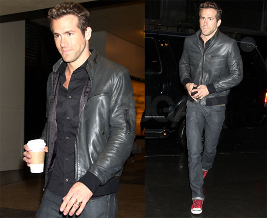 Ryan in Black Leather