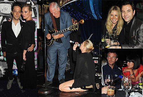 Photos of Kate Moss Performing at Charity Event in London